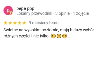opinie google